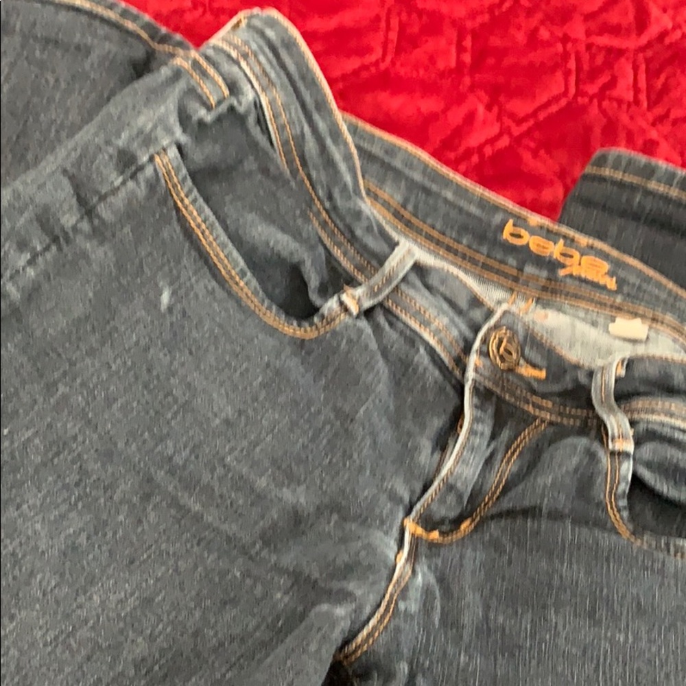 BEBE jeans lot of 2 size 28 - Picture 7 of 9